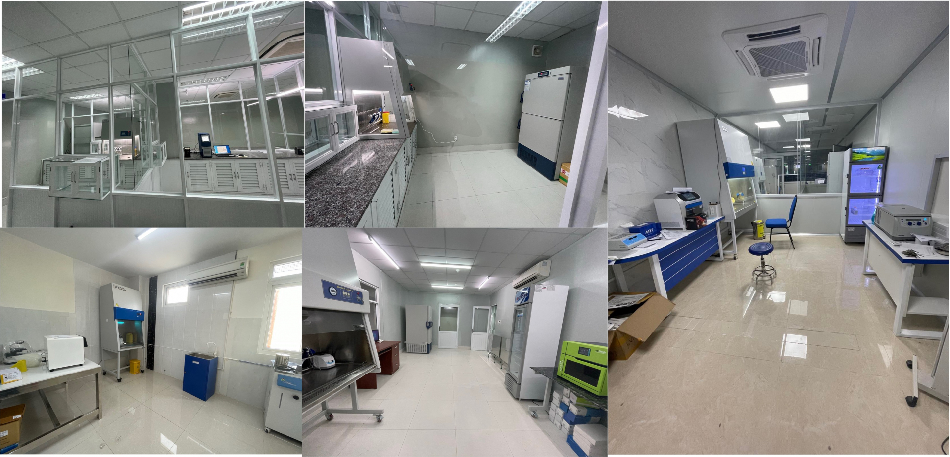 Các thiết bị của khoa xét nghiệm sinh học phân tử